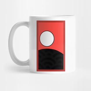 Hanafuda Full Moon Mug